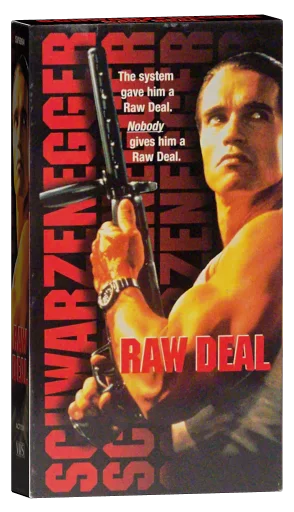 Raw Deal VHS, Anchor Bay Entertainment