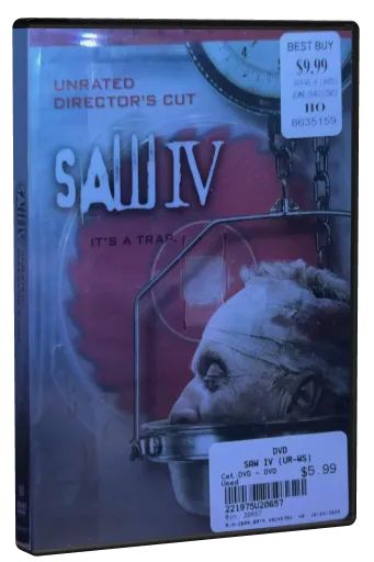 Saw IV DVD, Lionsgate