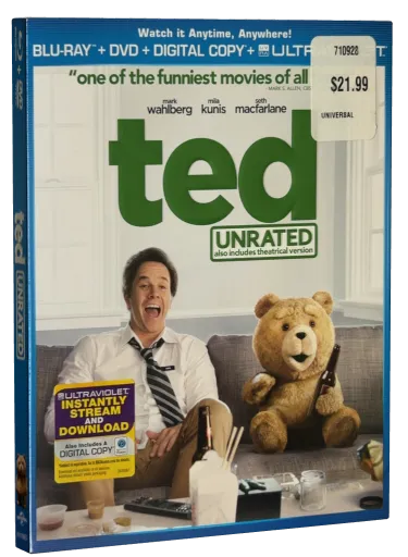 Ted Blu-ray, Universal Studios Home Entertainment