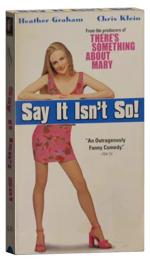 Say It Isn't So VHS, 20th Century Fox Home Entertainment