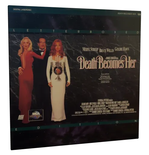 Death Becomes Her Laserdisc, MCA Universal Home Video