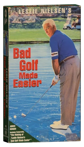Leslie Nielsen's Bad Golf Made Easier VHS cover