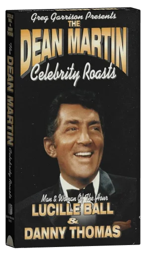 Dean Martin celebrity roast Man & Woman OlThe Hour LUCILLE BALL & DANNY THOMAS VHS cover