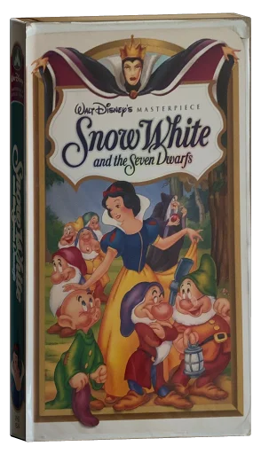 Snow White and the Seven Dwarfs VHS cover