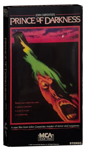 Prince of Darkness VHS, MCA Home Video Canada