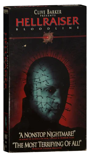 Hellraiser: Bloodline VHS, Dimension Home Video