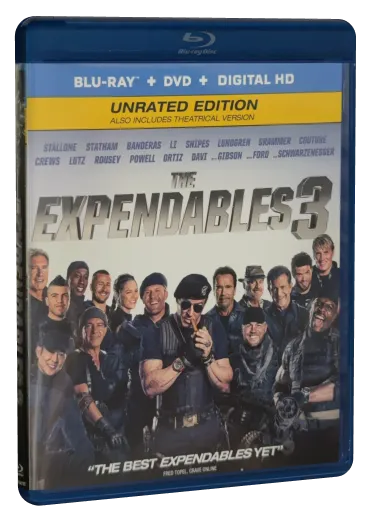 The Expendables 3 Blu-ray, Lionsgate