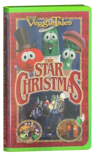 VeggieTales: The Star of Christmas VHS cover