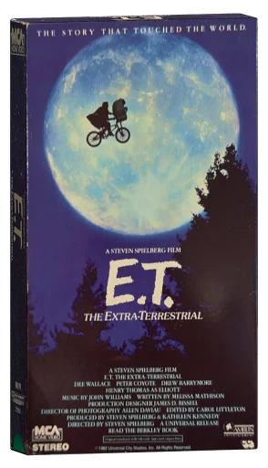 E.T. the Extra-Terrestrial VHS, MCA Home Video