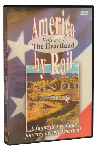 America By Rail: The Heartland Trains Spectacular DVD cover