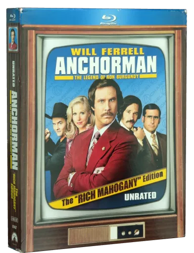 Anchorman: The Legend of Ron Burgundy Blu-ray, Paramount Home Video