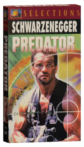 Predator VHS, 20th Century Fox Home Entertainment