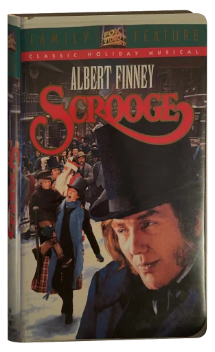Scrooge VHS cover