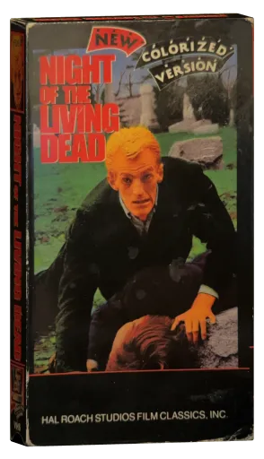 Night of the Living Dead VHS, Video Treasures