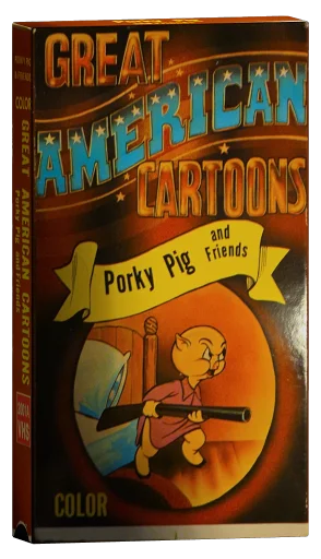 Great American Cartoons: Porky Pig and Friends VHS, United American Video