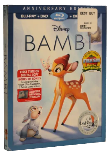 Bambi Blu-ray, Walt Disney Home Video