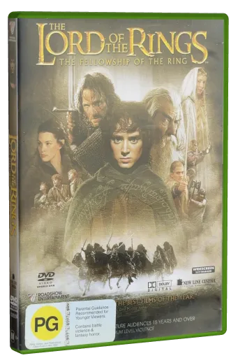 The Lord of the Rings: The Fellowship of the Ring DVD, New Line Cinema