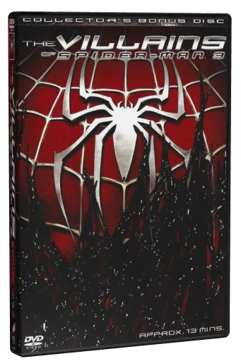 The Villains of Spider-Man 3 DVD cover