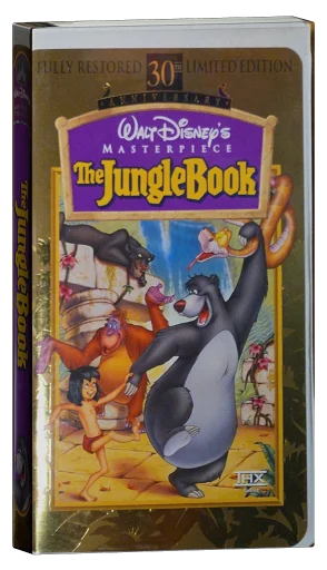 The Jungle Book VHS, Buena Vista Home Video