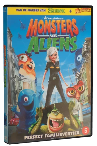 Monsters vs Aliens DVD, DreamWorks Home Entertainment
