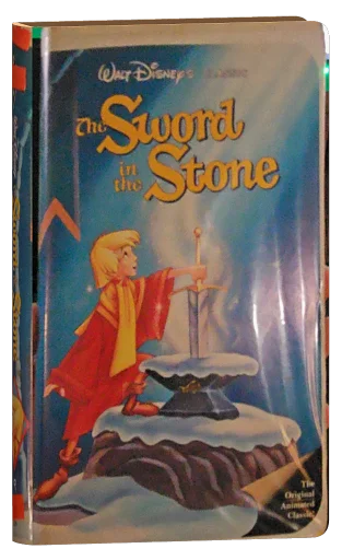 The Sword in the Stone VHS, Walt Disney Home Video
