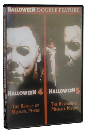 Halloween 4 / Halloween 5 DVD cover