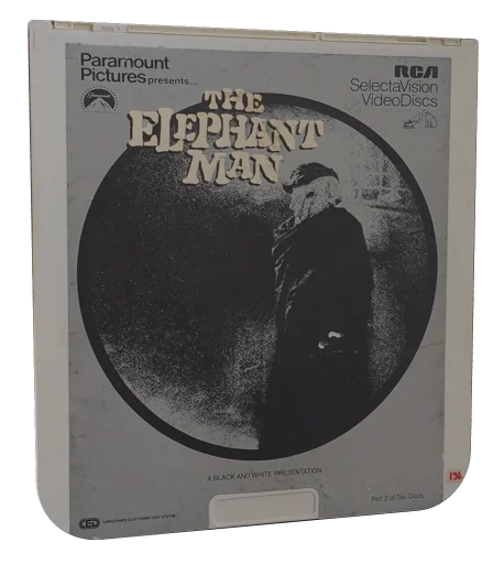 The Elephant Man CED, RCA SelectaVision