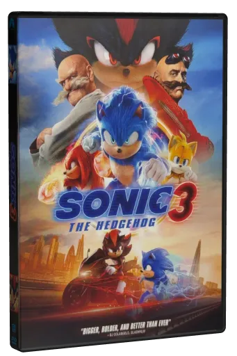 Sonic the Hedgehog 3 DVD, Paramount Home Video