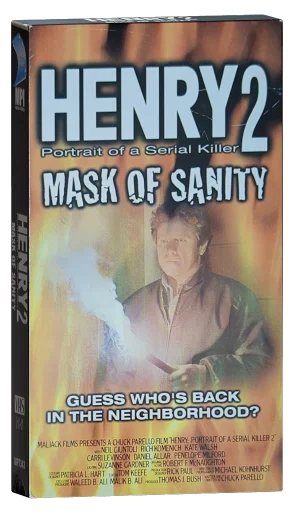 Henry: Portrait of a Serial Killer, Part 2 VHS cover
