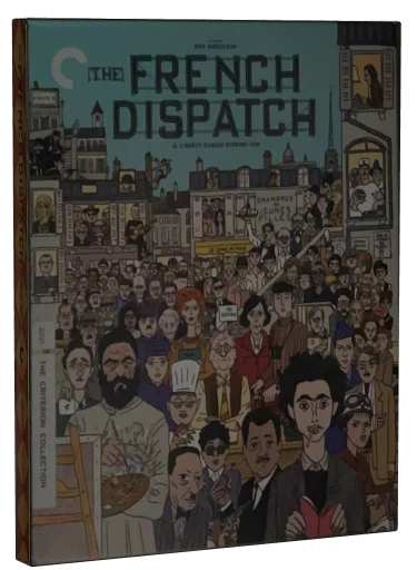 The French Dispatch of the Liberty, Kansas Evening Sun 4K-UHD cover