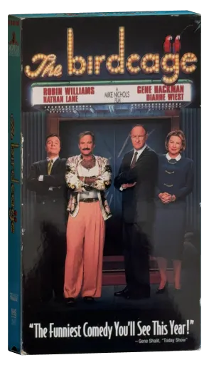 The Birdcage VHS, MGM/UA Home Video