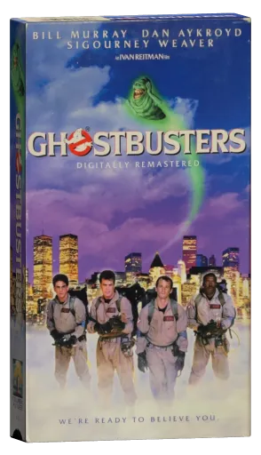 Ghostbusters VHS, Columbia TriStar Home Video