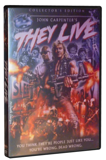 They Live DVD, IFC Midnight / Scream Factory