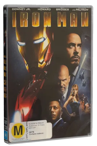 Iron Man DVD, Paramount Home Entertainment