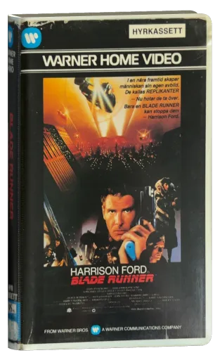 Blade Runner VHS, Warner Home Video