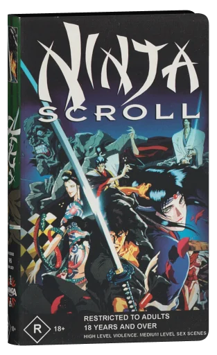 Ninja Scroll VHS, Manga Entertainment