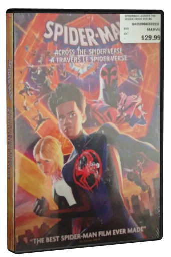 Spider-Man: Across the Spider-Verse DVD, Sony Pictures Home Entertainment