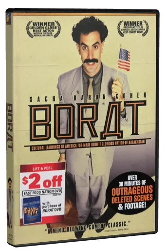 Borat: Cultural Learnings of America for Make Benefit Glorious Nation of Kazakhstan DVD, 20th Century Fox