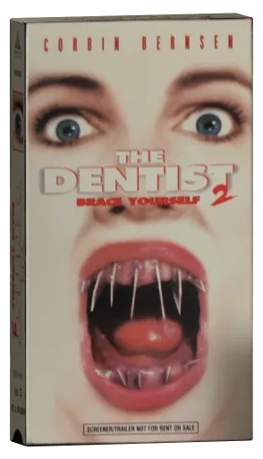 The Dentist 2 VHS, Trimark Home Video