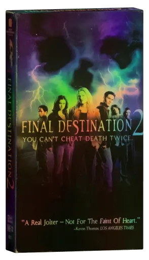 Final Destination VHS, New Line Home Video