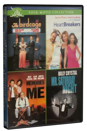 Four-Movie Collection: The Birdcage, Heartbreakers, Memories of Me, Mr. Saturday Night DVD cover