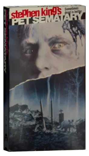 Pet Sematary VHS, Paramount Home Video