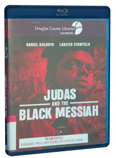 Judas and the Black Messiah Blu-ray cover
