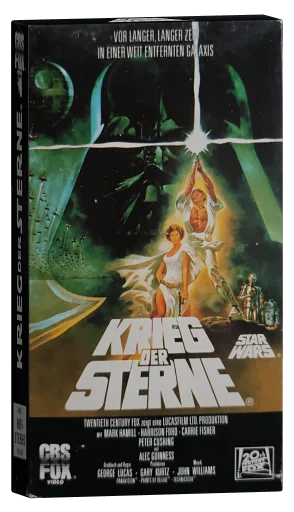 Star Wars VHS, CBS/FOX Video