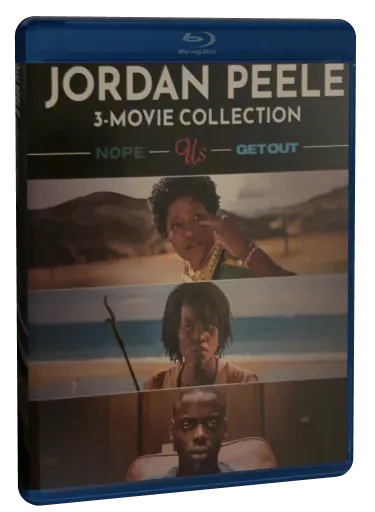 Jordan Peele 3-Movie Collection Blu-ray cover