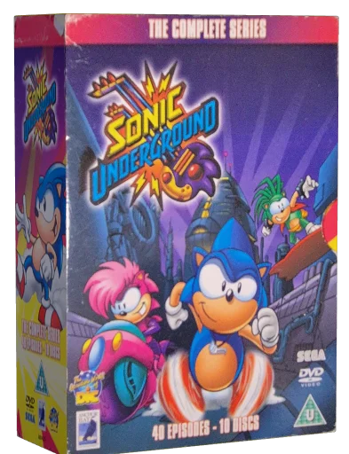 Sonic Underground DVD, Anchor Bay Entertainment