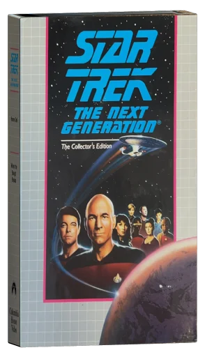 Star Trek: The Next Generation VHS, Columbia House Video