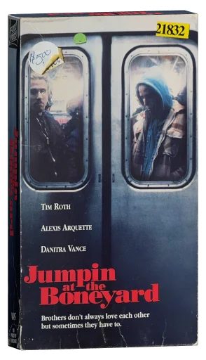 Jumpin' at the Boneyard VHS cover