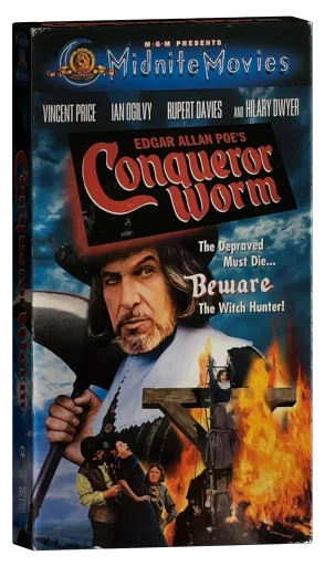 Conqueror Worm VHS cover