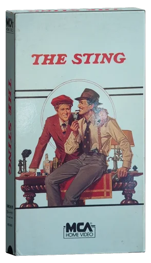 The Sting VHS, MCA Home Video
